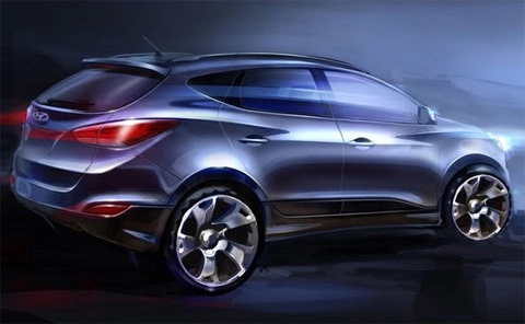  hình ảnh mới nhất của hyundai tucson ix35 - 3