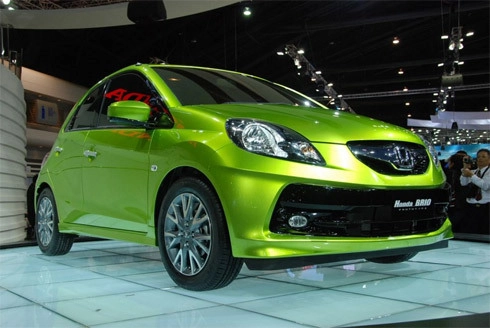  honda brio ra mắt tại thái lan - 1