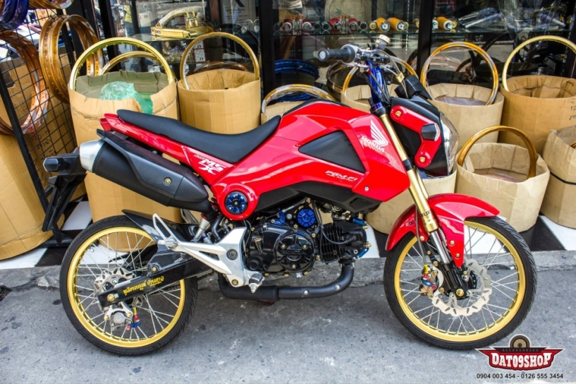 Honda msx dọn phong cách đầy chất chơi của biker thái - 1