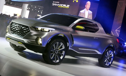  hyundai santa cruz concept - xe bán tải kiểu hàn quốc - 1