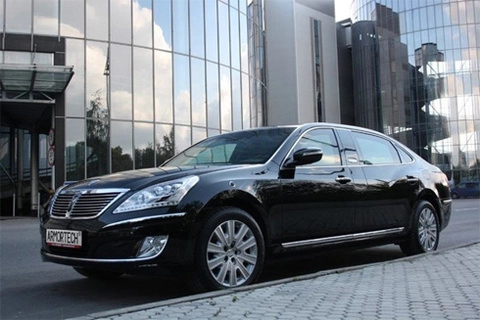  hyundai trình làng equus chống đạn - 1