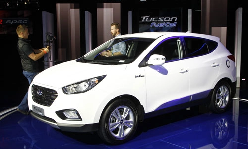  hyundai tung tucson fuel cell chạy khí hydro - 1