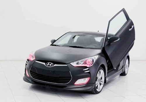  hyundai veloster phiên bản dark knight ở việt nam - 1