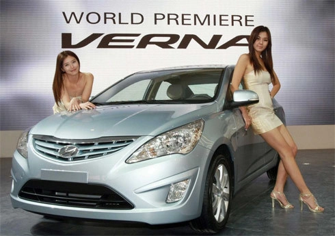  hyundai verna thế hệ mới tại bắc kinh - 1