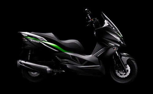  j300 - scooter mới của kawasaki - 3