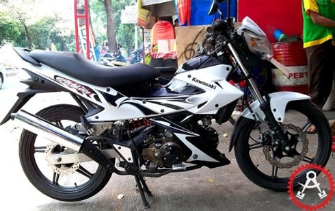  kawasaki athlete 125 phiên bản nâng cấp - 1