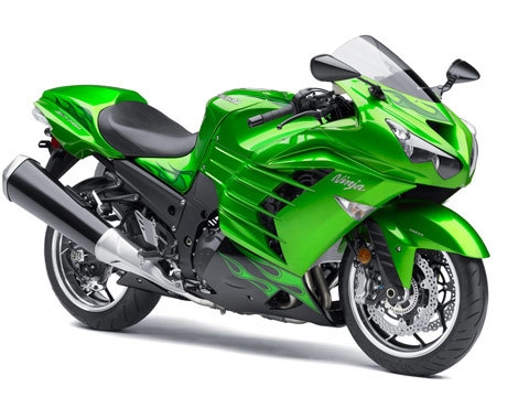  kawasaki công bố siêu môtô zzr1400 2012 - 1