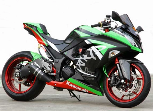  kawasaki ninja 250r ba màu hầm hố - 1