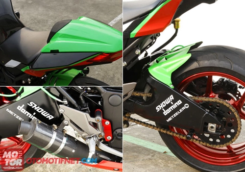  kawasaki ninja 250r ba màu hầm hố - 2