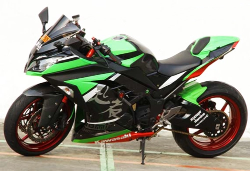  kawasaki ninja 250r ba màu hầm hố - 3