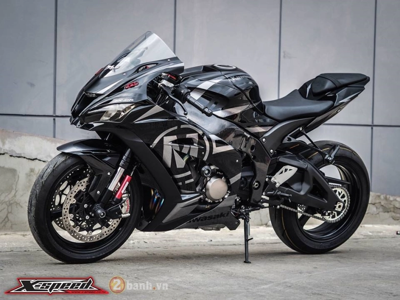 Kawasaki ninja zx-10r 2016 đầy phong cách trong bản độ black max - 2