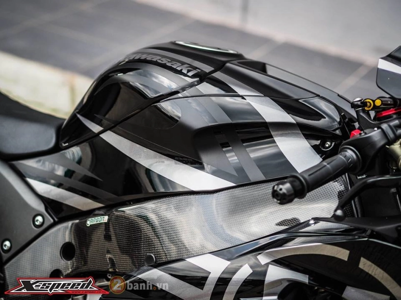 Kawasaki ninja zx-10r 2016 đầy phong cách trong bản độ black max - 7