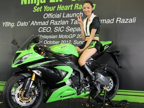  kawasaki ninja zx6r 2013 trình làng châu á - 1