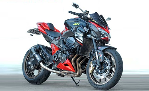  kawasaki z800 lên đồ chơi phong cách streetfighter - 1