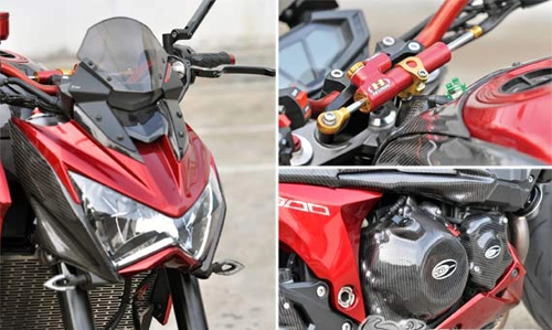  kawasaki z800 mạnh mẽ với màu lạ - 2