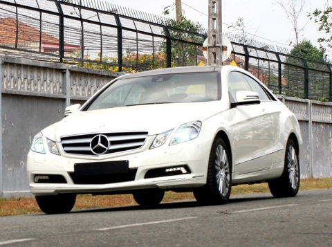  khám phá mercedes e350 coupe ở sài gòn - 1