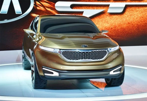  kia cross gt concept thanh lịch ở chicago - 1