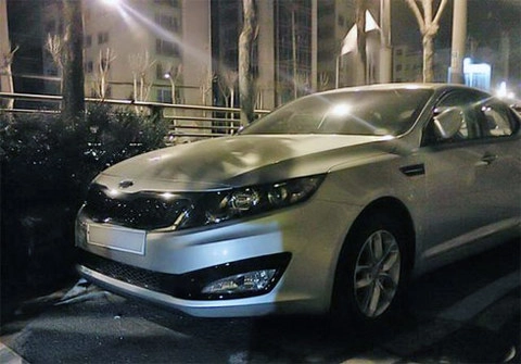  kia optima 2011 xuất hiện trên đường phố hàn quốc - 1