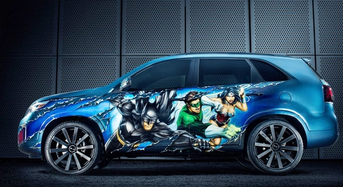  kia sorento justice league - 1