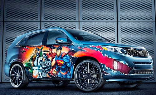  kia sorento justice league - 2