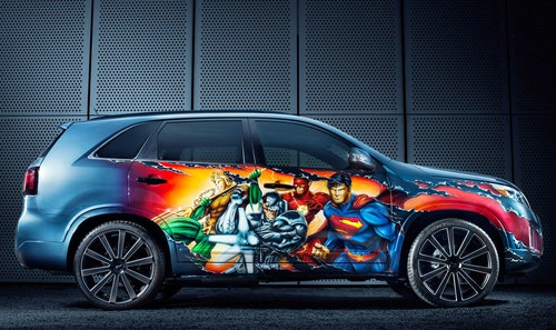  kia sorento justice league - 3