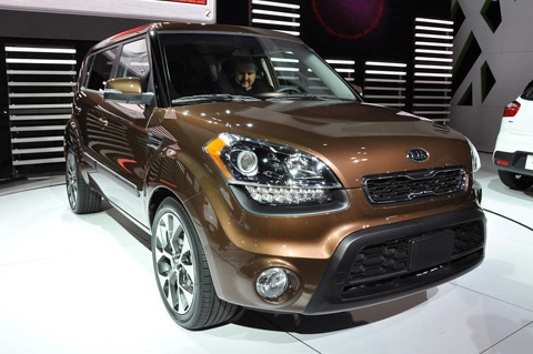  kia soul trình làng phiên bản 2012 - 1