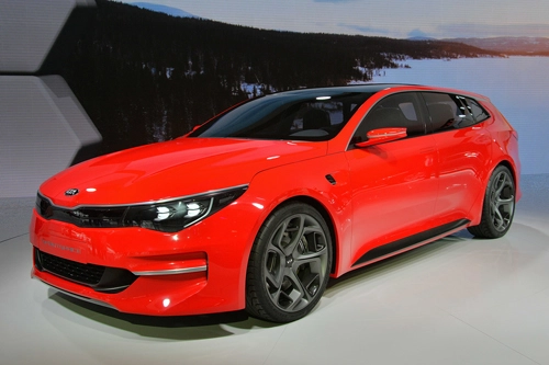  kia sportspace concept - xe gia đình bóng bẩy - 1