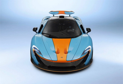  mclaren p1 tông màu gulf oil - 1