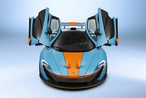  mclaren p1 tông màu gulf oil - 2