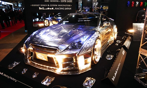  nissan gt-r kuhl - xế độ phủ bạc - 1