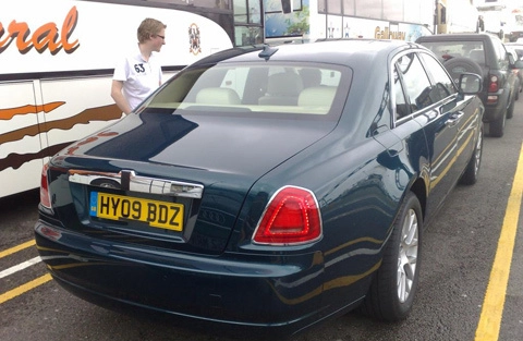  rolls-royce ghost trên đường thử - 3