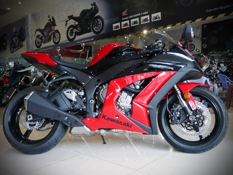  siêu môtô kawasaki ninja zx-10r 2012 về sài gòn - 1