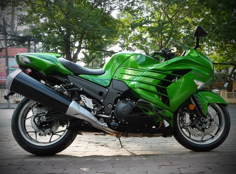  siêu môtô kawasaki ninja zx-14r 2012 về việt nam - 1