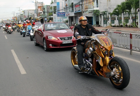  siêu môtô tụ hội tại an giang - 3