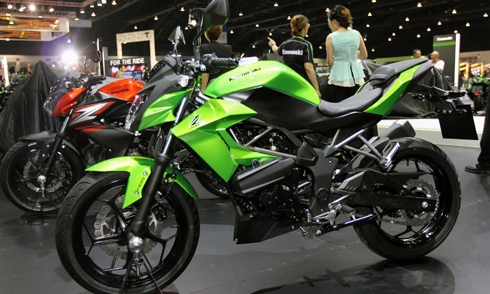  tân binh nakedbike z250sl của kawasaki - 2