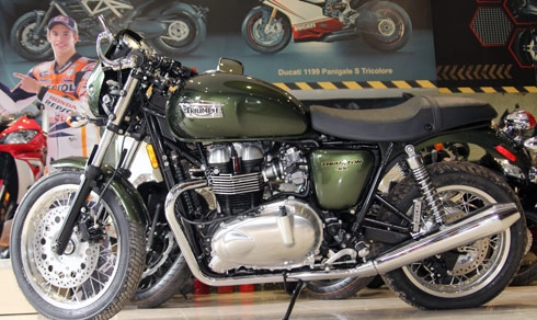  triumph thruxton 2015 đầu tiên tại việt nam - 1