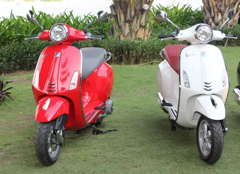  vespa primavera thay thế lx tại việt nam - 2