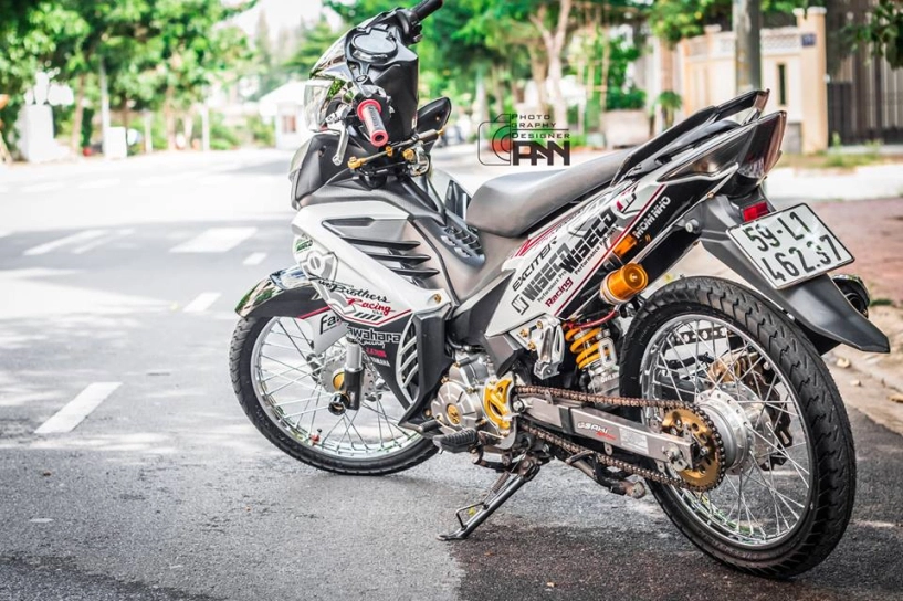 Yamaha exciter chất chơi từ ánh hồng decal - 1