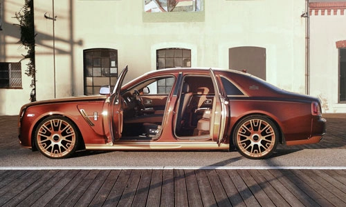  ảnh rolls-royce ghost serie ii độ từ mansory - 2