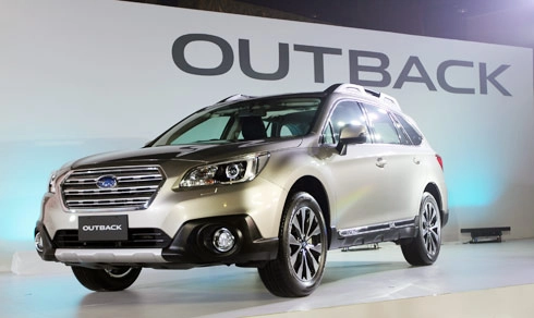  bộ đôi subaru legacy và outback 2015 trình làng châu á - 1