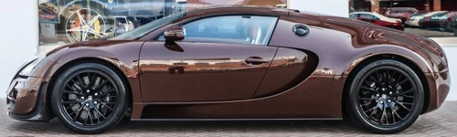  bugatti veyron nâu bóng độc đáo tại dubai - 3