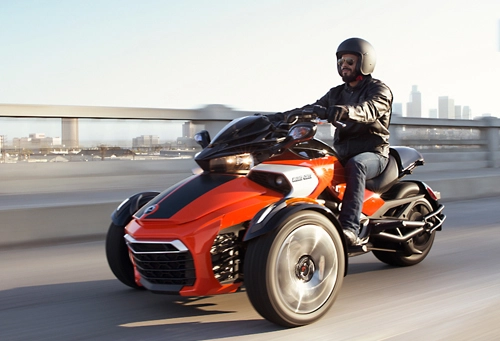  can-am spyder f3 - xế khủng 3 bánh mới lộ diện - 1