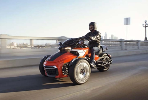  can-am spyder f3 - xế khủng chính thức xuất hiện - 1