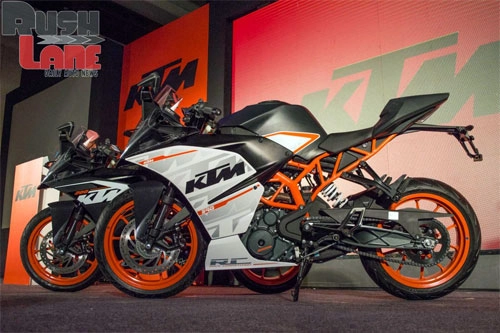  cặp đôi ktm rc200 và rc390 ra mắt tại ấn độ - 1