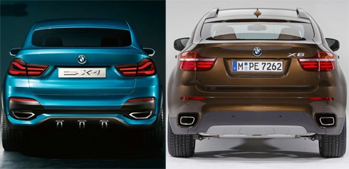  điểm giống và khác nhau giữa bmw x4 và x6 - 3