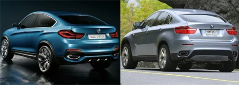  điểm giống và khác nhau giữa bmw x4 và x6 - 7