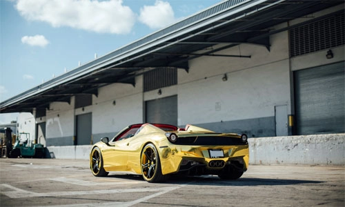  ferrari 458 spider dát vàng của vận động viên bóng chày - 7