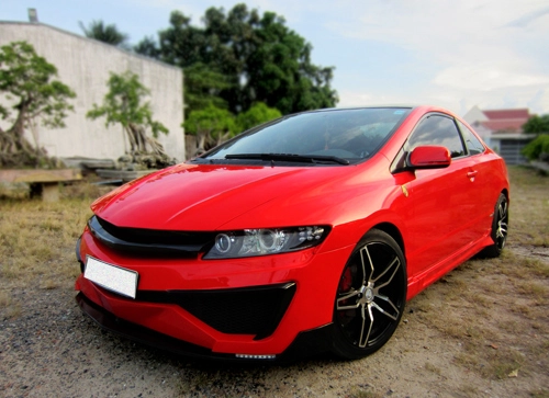  honda civic coupe khác lạ tại nha trang - 1