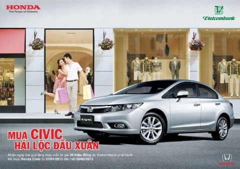  honda civic siêu khuyến mãi - 2