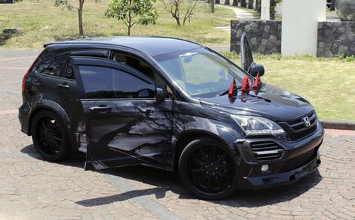  honda cr-v độ phong cách batman - 1